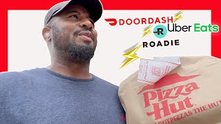 THIS IS HOW YOU DOORDASH amp UBEREATS AT THE SAME TIME SOLID Roadie Shift In The Morning [upl. by Rolo]