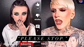 Jeffree Star snaps at Eugenia Cooney  TikTok Live 102523 [upl. by Ellevart218]