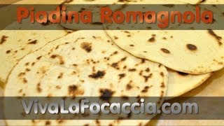 La Ricetta della Piadina Romagnola [upl. by Ninazan]