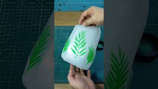 Outdoor Plant Pot Making short recycle diy [upl. by Rostand550]