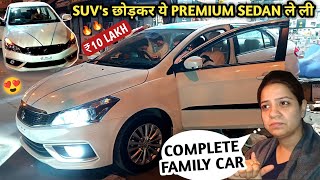 Big SUVs को छोड़कर ये Premium Sedan ले ली😍  Ciaz Ownership Experience [upl. by Uis]