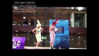 Cosplay Usavich ウサビッチ  Expotaku Sabadell 2012 [upl. by Arbed]