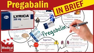 Pregabalin  Lyrica  What Is Lyrica Used For  Pregabalin Mechanism Of Action amp Side Effects [upl. by Nnylodnewg368]