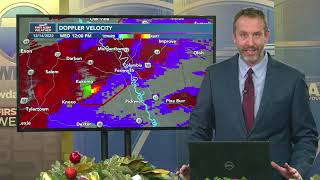 WDAM Hattiesburg  Tornado Coverage December 14th 2022 [upl. by Yrojram]