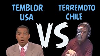 TEMBLOR USA VS TERREMOTO CHILE 16 SEPTIEMBRE [upl. by Manley]