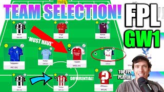 FPL TEAM SELECTION 20242025 GW1  Fantasy Premier League Tips 202425 THE BEST TEAM [upl. by Pebrook298]