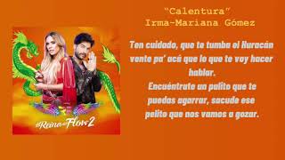 Calentura  Maríana Gómez Official Cover Audio Irma El Huracán La Reina Del Flow [upl. by Lawford]