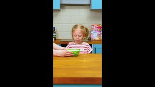 Preventing bowls from flipping 🥣 Parental Kitchen Hacks [upl. by Schurman598]