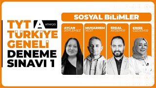 3D Türkiye Geneli Deneme Sınavı 1  TYT  A Kitapçığı Sosyal Bilimler Soru Çözümleri [upl. by Annaierb]