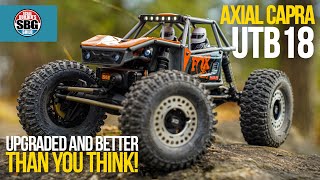 Axial Capra UTB18  Upgraded and Surprising [upl. by Ahsimin580]