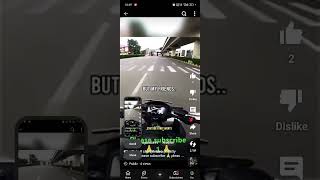 YouTube short video bike rider 🏍️crazy 😰 please support me subscribe me 🙏 1 🙏 [upl. by Adalbert]