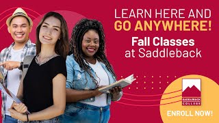 Saddleback Fall Classes [upl. by Doherty]