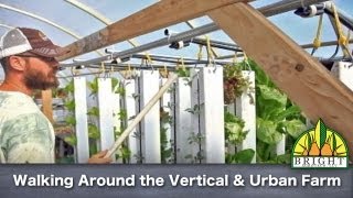 Opening the Vertical Aquaponic and Urban Farm in the Morning [upl. by Nhoj]