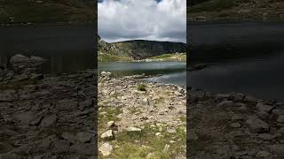 Beautiful Rila Mountain hike to Seven Rila Lakes nature beautiful mountains shorts [upl. by Atteuqaj]