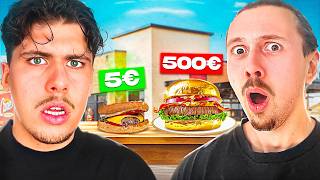 ON FAIT LE FAST FOOD VS LUXE ULTIME  Avec Gurky [upl. by Accebber316]