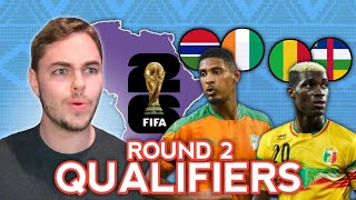 CAF World Cup 2026 Qualifiers Round 2 Predictions [upl. by Enellek]