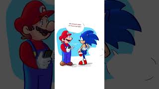 Mario and Sonic exchange phone numbers [upl. by Yenttirb142]