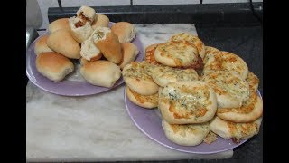 Receita ESFIHA FECHADA E ESFIHA ABERTA TIPO HABIBS [upl. by Morette]