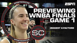 WNBA FINALS LynxLiberty Game 1 Preview 🔥 Libertys Return Biggest XFactors amp More  SportsCenter [upl. by Tooley]