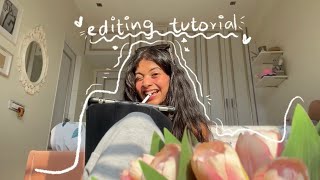 how i edit my instagram posts  aesthetic editing  prequel phonto amp procreate [upl. by Alitha]