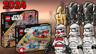 ZDJĘCIA NOWYCH ZESTAWÓW LEGO STAR WARS 2024  STYCZEŃ  75372  75384 [upl. by Urbanus643]