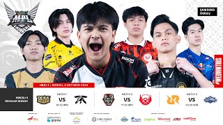 🔴 LIVE  MPL ID S14  Regular Season Hari 3 Minggu 9  Bahasa Indonesia [upl. by Filip497]