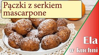 Małe pączki z serkiem mascarpone [upl. by Clayborn]