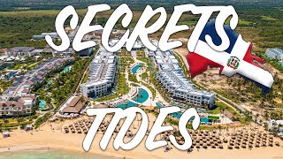 Secrets Tides Punta Cana  Dominican Republic  Full Resort Walking Tour [upl. by Enywtna]