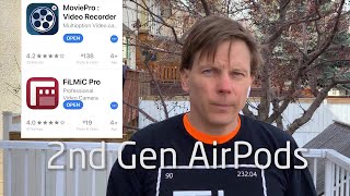 AirPods 2 Microphone Audio Quality Comparison for BluetoothAudio Video Capture [upl. by Ellek]