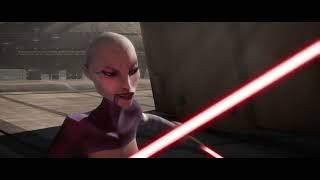 Anakin Skywalker amp Obi Wan Kenobi vs Asajj Ventress amp Grievous 1080p [upl. by Ileek]