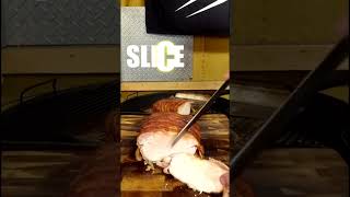 Bacon wrapped pork loin recipe [upl. by Eillib]