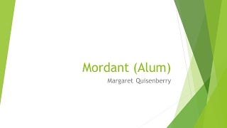 Eden Mordanting Plantbased Fabric Alum and Soda Ash [upl. by Rima]