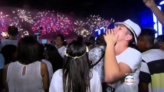 Réveillon 2016  Queima de fogos Copacabana HD 010116 [upl. by Nuahsel]