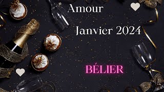 Bélier Amour Janvier 24 Ilelle fait un retour dans votre vie Croyezvous tjrs en lAmour ♥ [upl. by Xuerd]