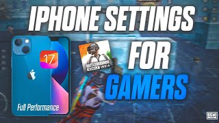 Best Iphone settings for gamers  iphone settings for bgmi  iphone settings for pubg  Samar Playz [upl. by Enomor]