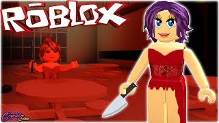 LA MUJER DE ROJO MÁS PELIGROSA  SURVIVE THE RED DRESS GIRL ROBLOX  CRYSTALSIMS [upl. by Ademla]