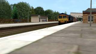 Trainz GBRf Class 66s [upl. by Maddocks]