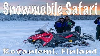 Rovaniemi Finland  Day 3  Snowmobile Safari Adventure [upl. by Rolo]