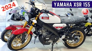 Yamaha XSR 155 Launch Date in india 🔥 2024  Top Speed Mileage Price [upl. by Jo-Ann]