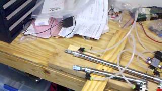 Pneumatic test with 2 cylinders [upl. by Farrell96]