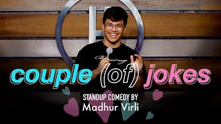 COUPLE of JOKES  Stand Up Comedy by Madhur Virli [upl. by Evangelia]