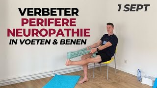 Verminder de symptomen van PERIFERE NEUROPATHIE in VOETEN EN BENEN met deze oefeningen [upl. by Mort498]