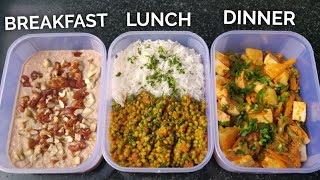 Meal Prep 3000 calories in 30mins   BULKING DIET  • PURE VEG 🇮🇳 [upl. by Vaughn]