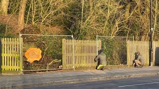 Scene of tragic death caused by Storm Eunice Woman killed in Muswell Hill Road [upl. by Carrie]