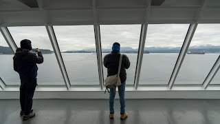 Tsawwassen to Nanaimo Drive amp Ferry Ride  Vancouver Island British Columbia・4K HDR [upl. by Llertrac]