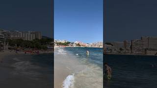 Playa de Magaluf Beach  Balearic Islands Spain shorts travel beach [upl. by Notnarb]