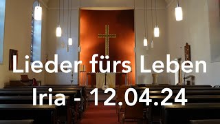 Mitsingkonzert quotLieder fürs Lebenquot mit Iria in Heidelberg [upl. by Azilanna]