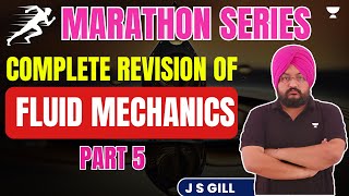 Complete Revision of Fluid Mechanics  Part  5  J S Gill [upl. by Schreibman]