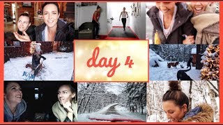 VLOGMAS  Snow Storm Scared Steph amp My Mom [upl. by Oralle]