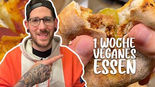 1 Woche veganes Essen 7 Hauptgerichte inkl Rezepte [upl. by Yorle596]